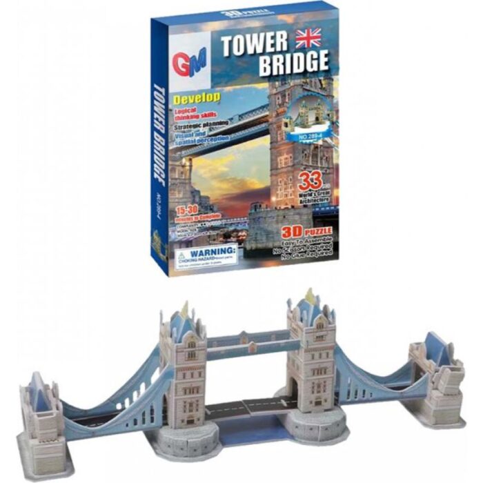 London Tower Bridge 3D Puzzle – КРШ