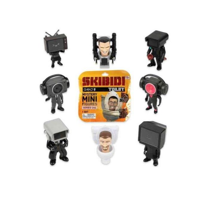 Skibidi Toilet mini figura iznenaduvanje