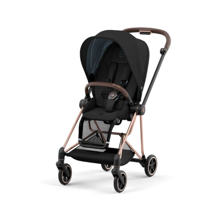 Mios Frame Rosegold + Seat Pack Deep Black-black