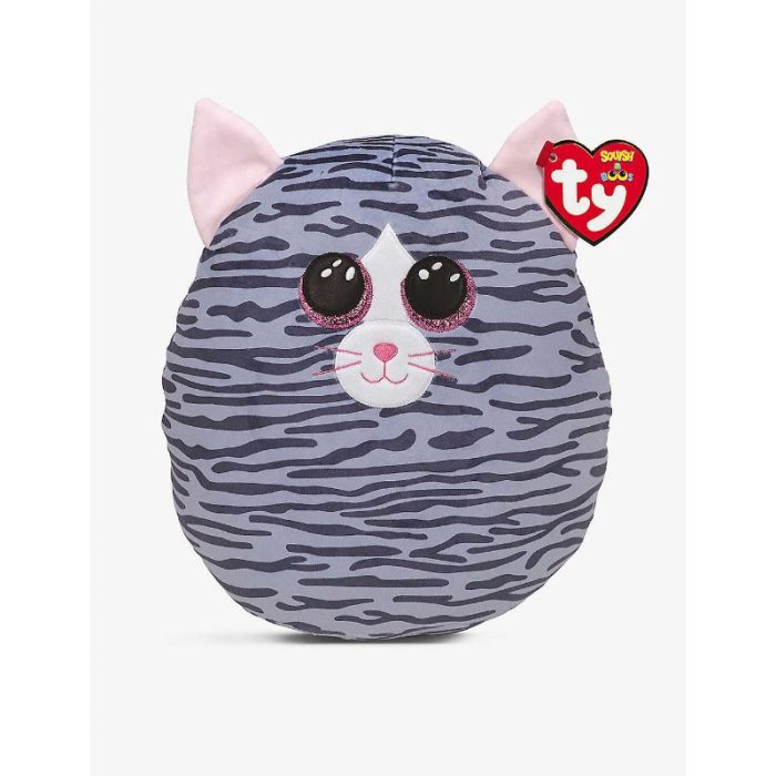 Ty Squish-a-Boos Kiki, 30 cm - Grey Cat