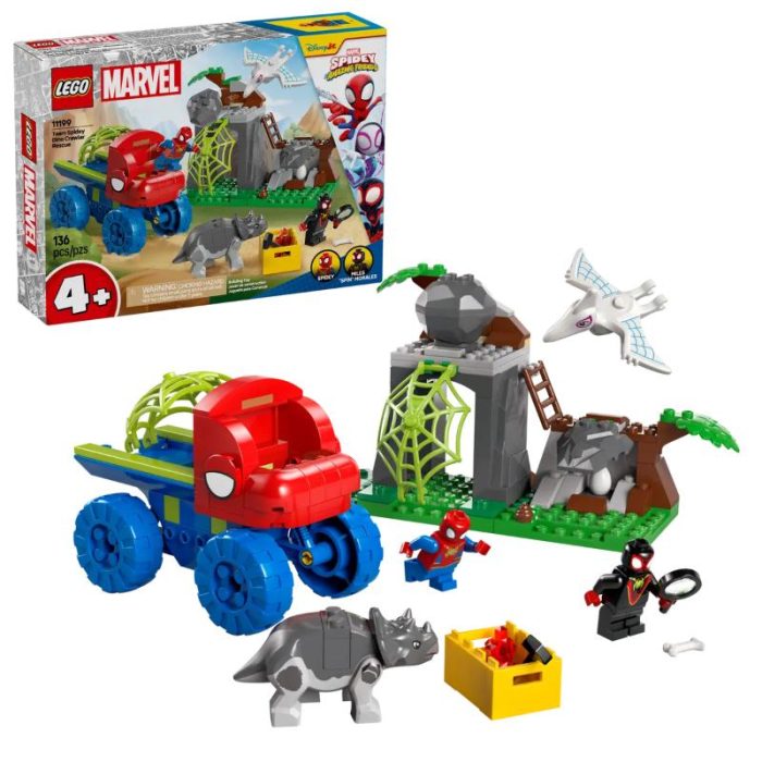 11199 Team Spidey Dino Crawler Rescue