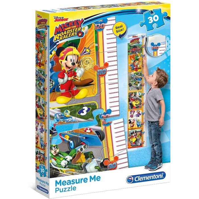 Visinometar Measure Me – Puzzle Mickey And Roadster Racer – КРШ
