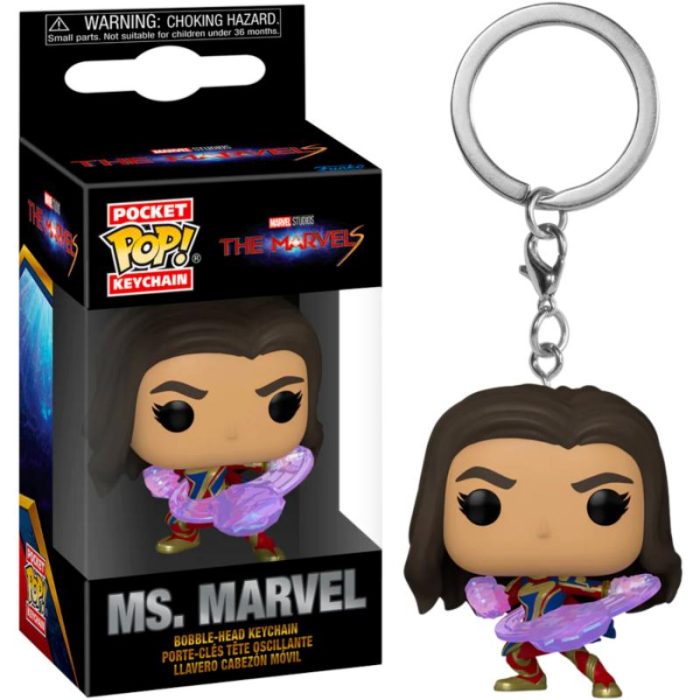 Funko POP Keychain Marvel: The Marvels - Ms. Marvel