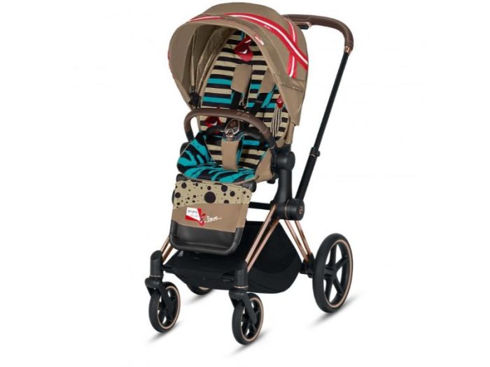 Cybex Epriam Rose Gold + Lux Seat Karolina K