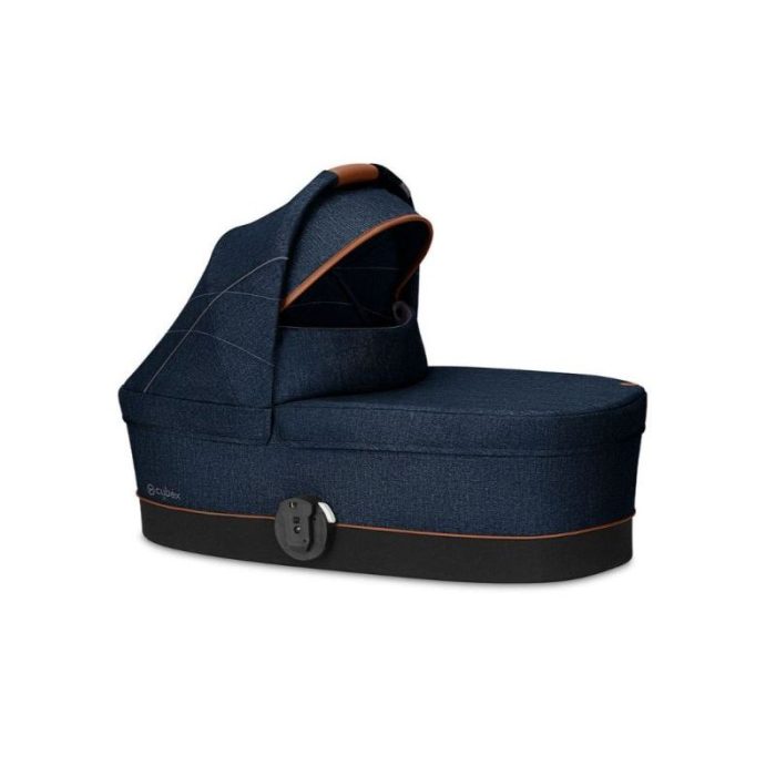 Carry Cot S for S Denim strollers UNI - Denim Blue