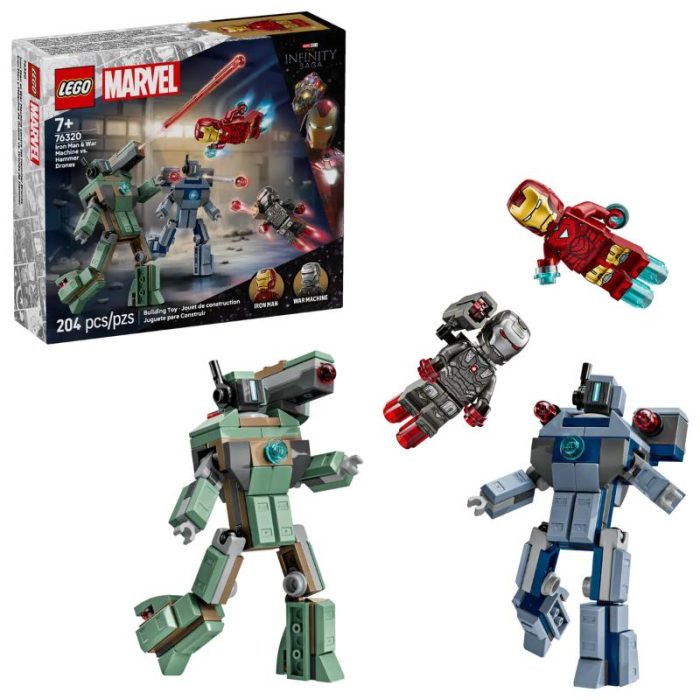 76320 Iron Man & War Machine vs. Hammer Drones