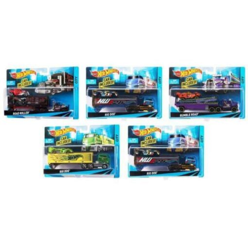 Hot Wheels камион со приколица