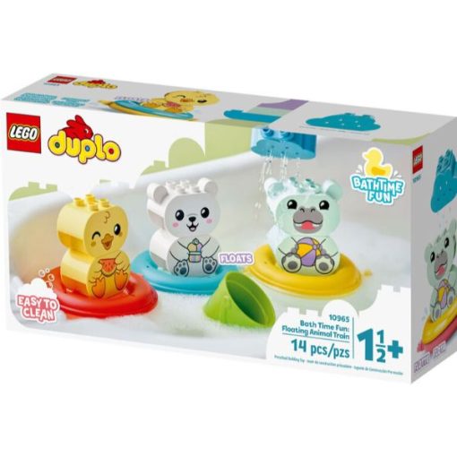 Bath Time Fun: Floating Animal Train