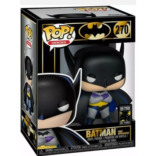 Funko POP DC Heroes: Batman 80th - Bob Kane Batman (1st Appearance)