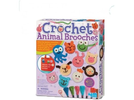 Crochet Animal Brooches