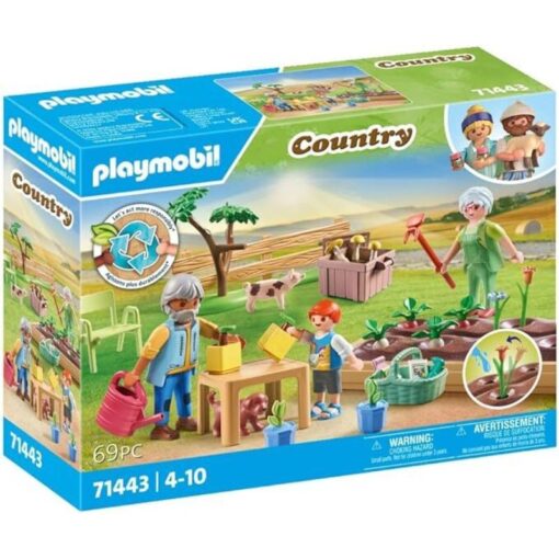 71443 Vegetable garden with grandparents (MT)