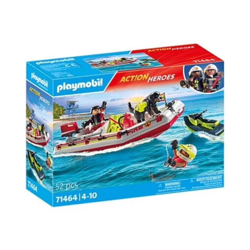 71464 Fireboat with Water Scooter (DE)