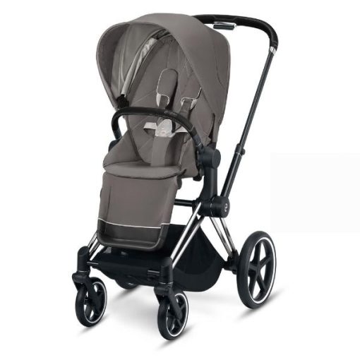 Priam Chrome Black + Soho Gray