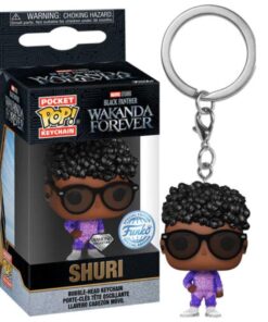 Funko POP Keychain Marvel: Black Panther Wakanda Forever Shuri Special Edition