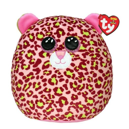 Ty Squish-a-Boos Lainey, 30 cm - Pink Leopard