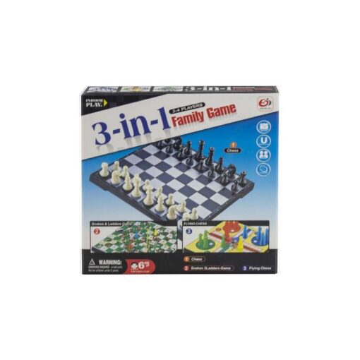 3 во 1 фамилијарна игра