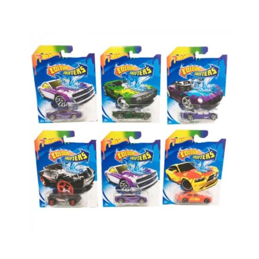 Hot Wheels автомобил кој менува боја