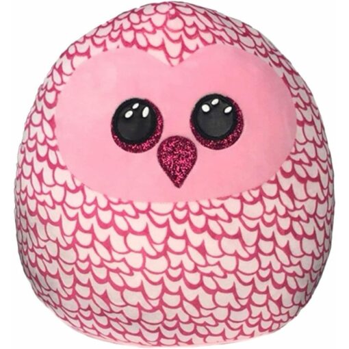 Ty Squish-a-Boos Pinky, 30 cm - Pink Owl