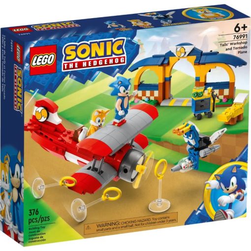 76991 Tails' Workshop and Tornado Plane