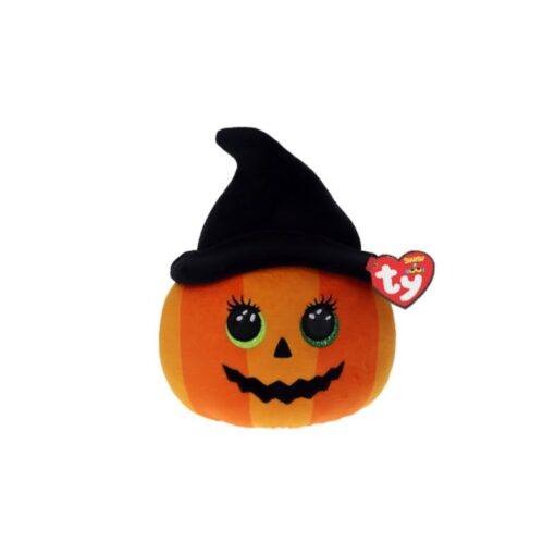 Ty Squish-a-Boos Ramona, 30 cm - pumpkin with black hat