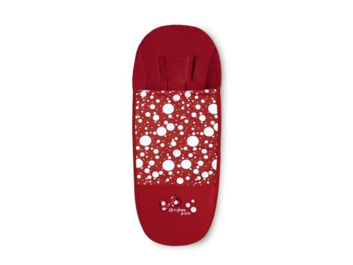 Footmuff Platinum FE JS Petticoat Red