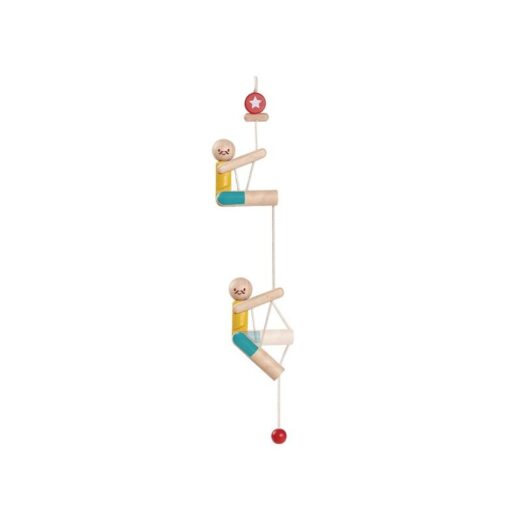 Rope Climbing Acrobat