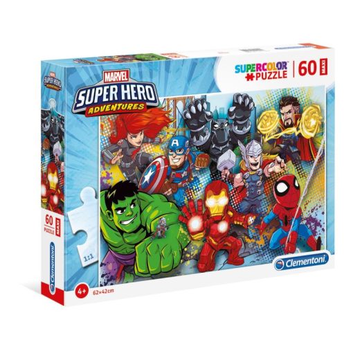 Clementoni Puzzle 60 Maxi SuperHero