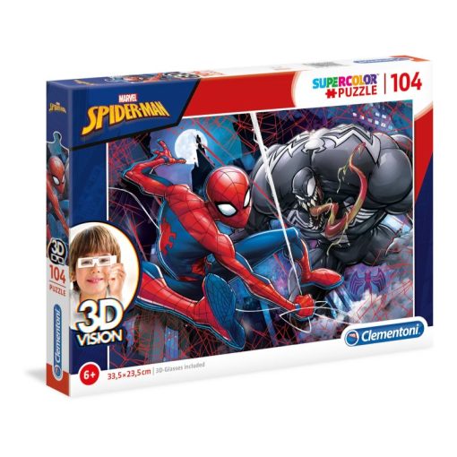 Puzzle 104 3D Spiderman