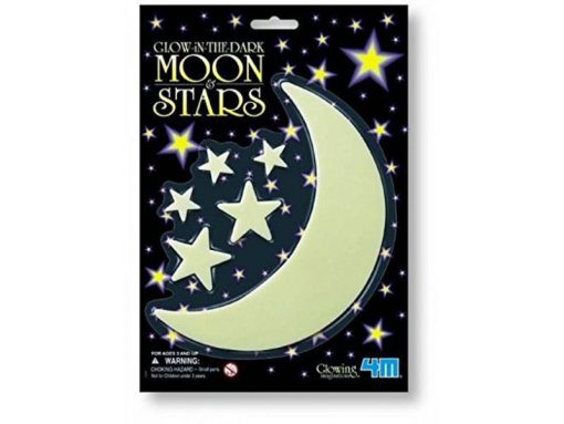 Glow In The Dark Moon & Stars