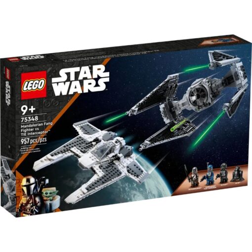 75348 Mandalorian Fang Fighter vs TIE Interceptor