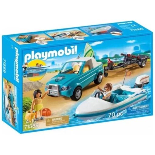 71589 Surfer Pickup with Speedboat