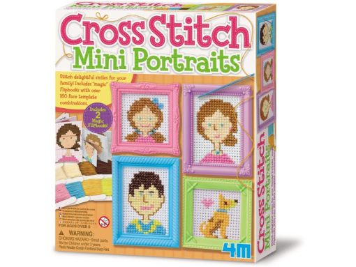 Cross Stitch Mini Portraits