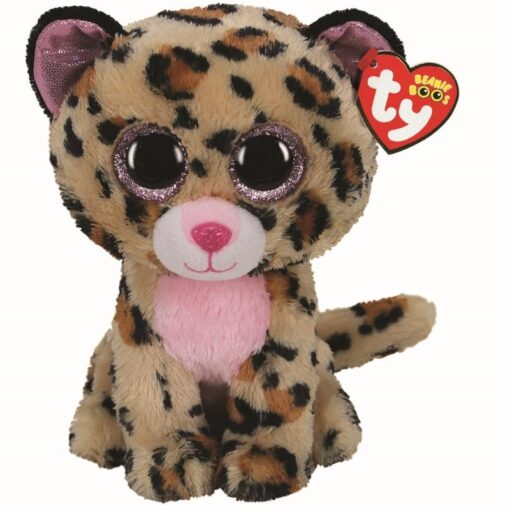 Boos Livvie, 24 cm - Brown/Pink Leopard
