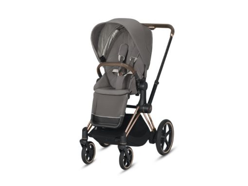 Cybex Epriam Rose Gold + Lux Seat Soho Grey