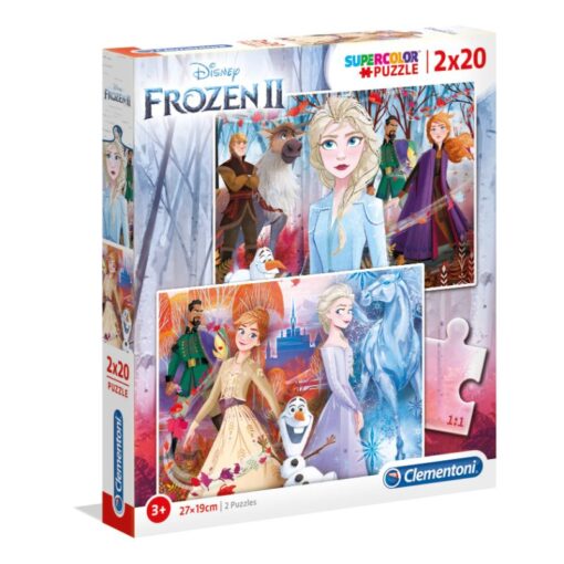 2x20 Puzzle Frozen 2