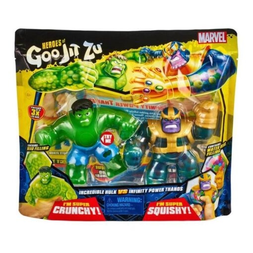 Goo Jit Zu Marvel Hulk vs Thanos