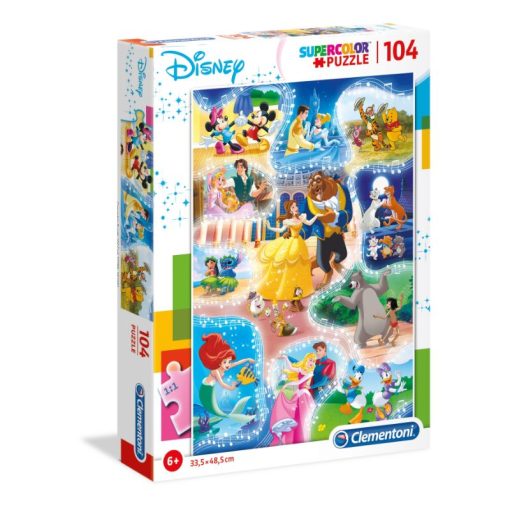 104 Puzzle Disney Classic Disney Multiproperty (Dance Time)