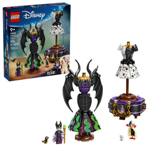 43262 Maleficent's and Cruella De Vil's Dresses