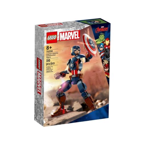 76258 Captain America Construction Figure
