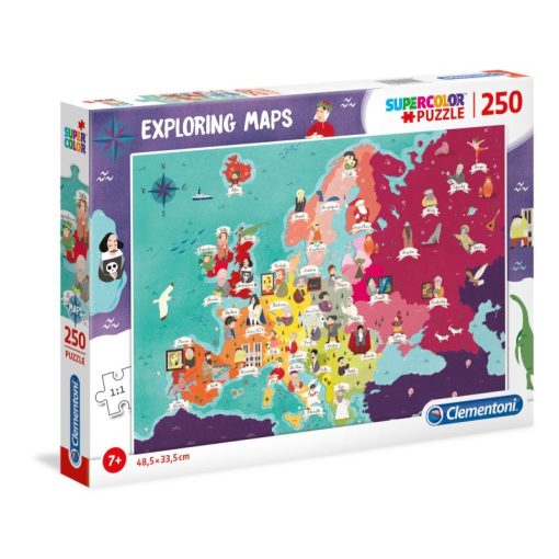 250 Puzzle Great People in Europe