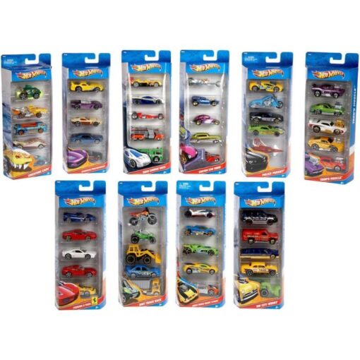 Hot Wheels автомобили 5 во 1