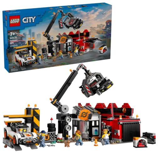 60472 Scrapyard with Cars
